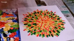 Рисуем мандалу - антистресс