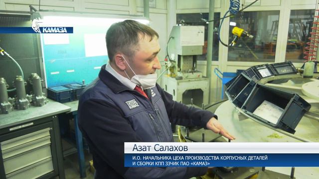 Редукторы привода ТНВД — на заводе запасных частей и компонентов «КАМАЗа»