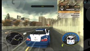 Need for Speed Most Wanted 2005 Android Dolphin Emulator