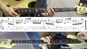 4 Bass comparison (Fender jazz 62'r, precision 63'r, Yamaha bb3000, Musicman sterling)