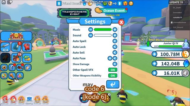 NEW UPDATE CODES *UPDATE 71* [Limited] Weapon Fighting Simulator ROBLOX | ALL CODES | June 4, 2023 смотреть онлайн