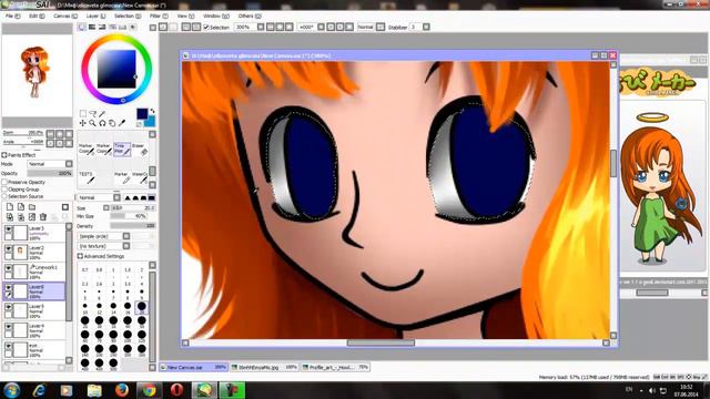 Чиби Элла [Easy Paint Tool SAI speed-painting] смотреть онлайн