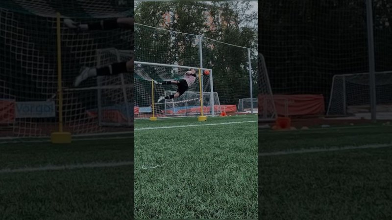 Impossible goalkeeper training