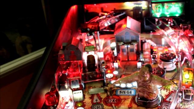 The Walking Dead Pinball Burning Barn Mod Pinball Machine смотреть онлайн
