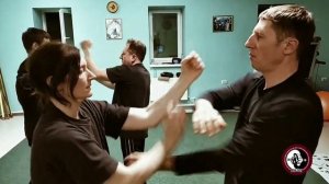 Wingchun. Some bong lap practice from our today's wingchun training