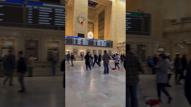 Вокзал Grand Central самое чистое место в Манхеттене #сша #америка #ньюйорк #манхэттен #вокзал