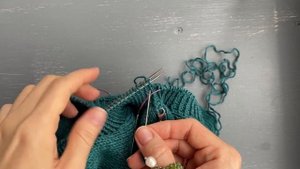 Закрытие резинки 1*1. Понятный способ для новичков.