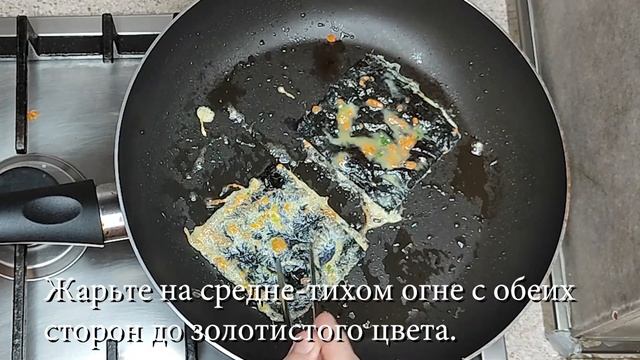 Две Корейские Закуски | Жареные Водоросли и Блины из Цуккини в Яичном Кляре Рецепты 반찬 두까지 레시피