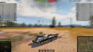 Игра World of Tanks \ Рекорд УРОНА на Т100 ЛТ \ Насветил