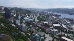 DJI mini 2 бухта Золотой рог во Владивостоке лето 2022г.