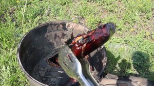 Самодельная коптильня своими руками /быстро и просто/ горячего копчения