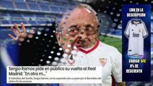 ¡NOTICION INESPERADO! ¡NADIE SE LO ESPERABA DE SERGIO RAMOS! ¡AVISO! | NOTICIAS REAL MADRID HOY