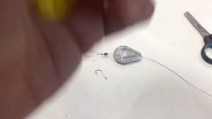 Донка для течения с бегающим грузом
