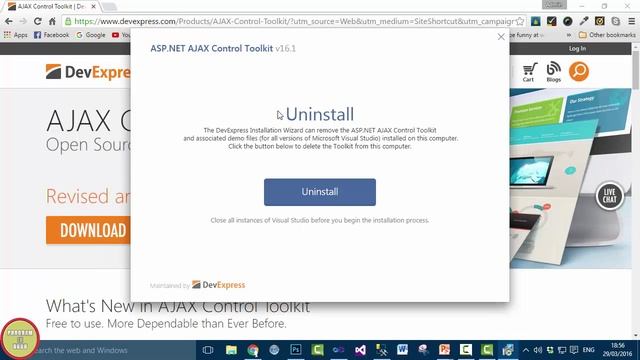 ASP.NET AJAX Tutorial In Urdu - Downloading and Installing Ajax Toolkit