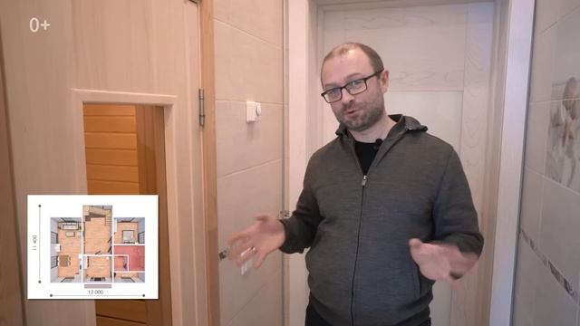 Обзор дома для большой семьи, 5 комнат, 2 с/у, сауна. Дому 7 лет. Проект "Хогар" от Виллози Хаус.