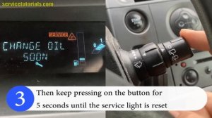 TUTORIAL: How to reset service light / message (Oelwechsel faellig Oil change due) Renault Scenic 2