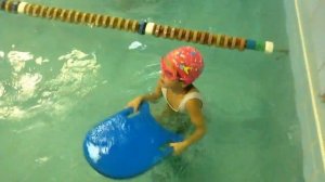 Обучение выдоху в воду