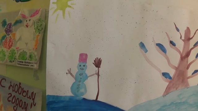 Новогодняя выставка рисунков и поделок детей сотрудников Асбестовской больницы смотреть онлайн