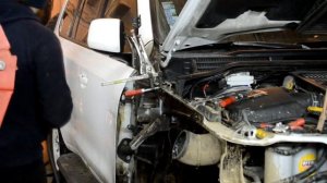 Land Cruiser 200. Установка автономного подогревателя мотора.