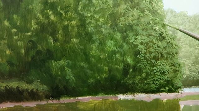 #16 How To Paint Leaves on Trees | Oil Painting Tutorial