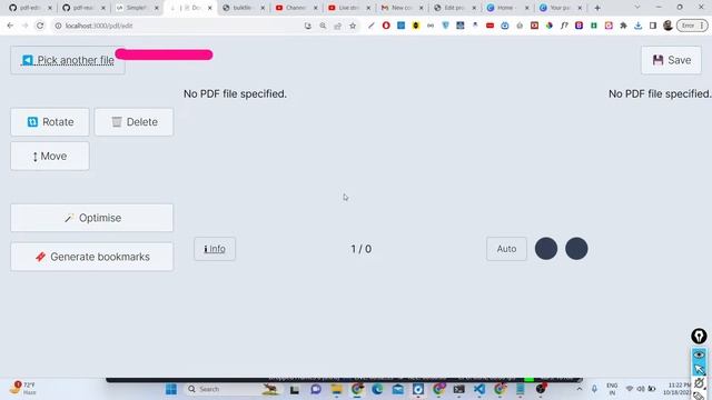 Build a Next.js PDF Editor to Rotate,Move,Delete Pages and Compress Size of PDF in TypeScript смотреть онлайн