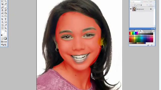 Smoothing Skin with Photoshop.