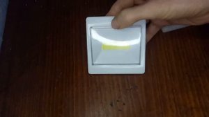 LED светильник лампа выключатель на батарейках 3Вт на магните, липучке