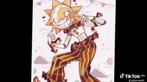 Солнце и луна аниматроники фнаф9