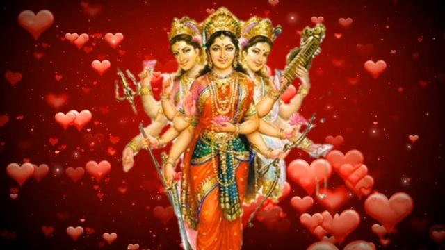 Последний день Наваратри. Дурге, Лакшми, Сарасвати. смотреть онлайн