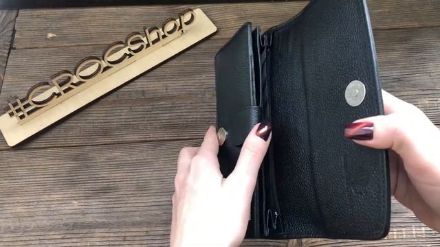 Кошелек женский из кожи морского ската C0024A64 смотреть онлайн