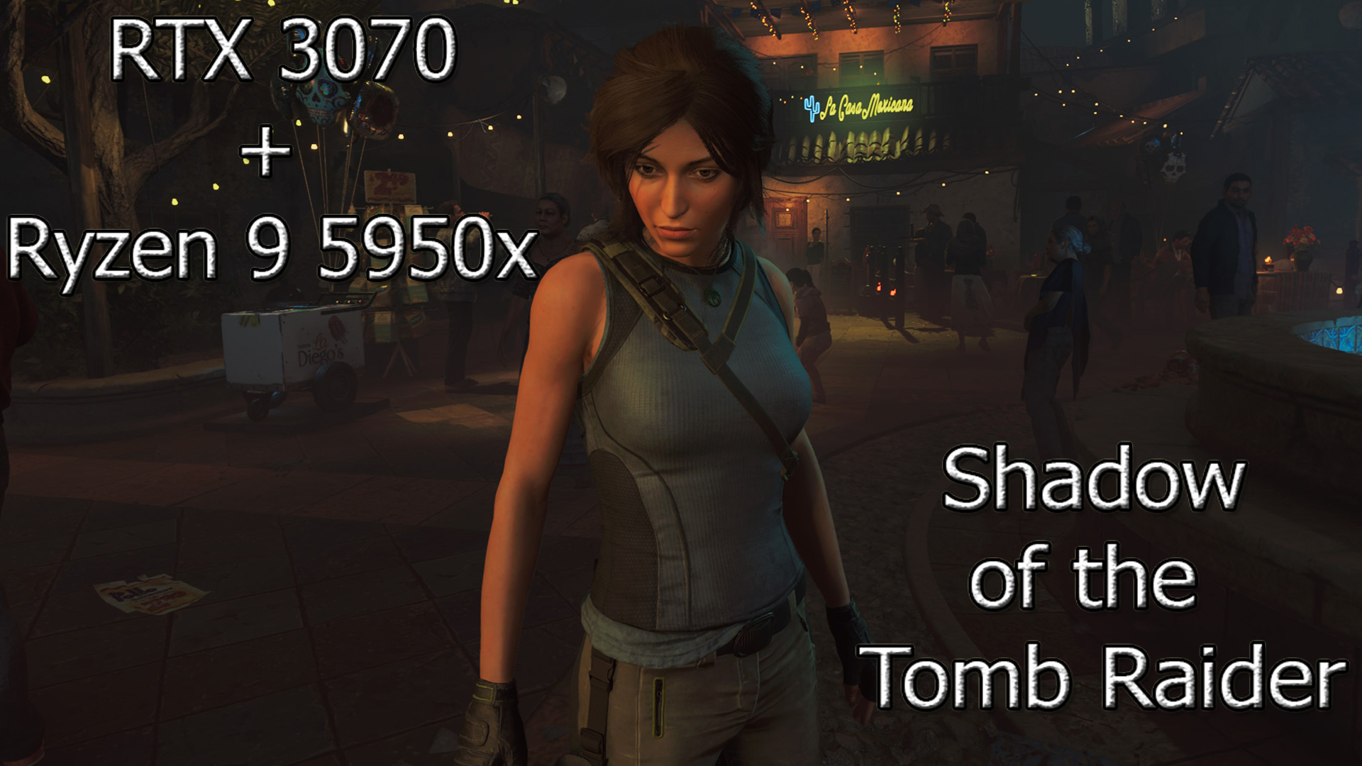 RTX 3070 + Ryzen 9 5950x Shadow of the Tomb Raider