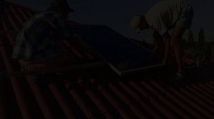 Монтаж солнечных панелей на шиферную крышу ч.2