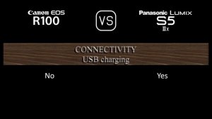 Canon EOS R100 vs. Panasonic Lumix S5IIX: A Comparison of Specifications