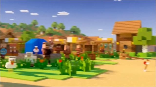 Найден "Синий Редстоун" В трейлере "minecraft Uptade villagers & Pillagers"