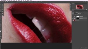 Как просто убрать помаду с зубов? Photoshop Easy as F!@#.