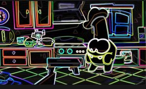 Ам Ням. Поварёнок. Om Nom. Анимационный мультфильм 3D