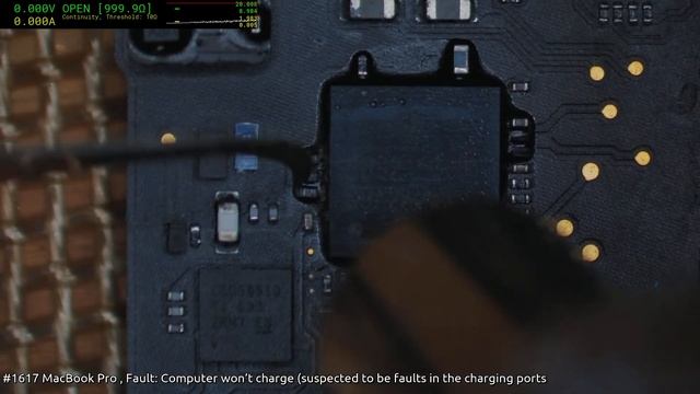 #1617 Liquid damaged Macbook A1989 Sees 20V, charges, but will not boot ( 820-00850 ) смотреть онлайн