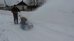 Снегоуборщик СМБ "НЕВА" на мотоблоке НЕВА МБ-2 (7.5 л.с.)