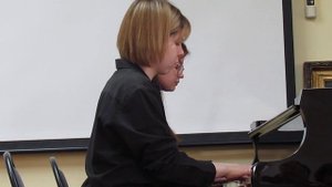 в.гаврилин. "одинокая гармонь" из цикла "зарисовки"