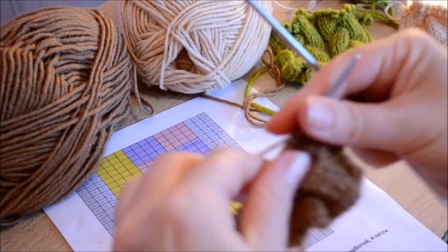 КОСЫ СПИЦАМИ ПРОСТО И ПОНЯТНО   -  "Коса з 12 петель"  и " Коса с тенью"   +  Схема