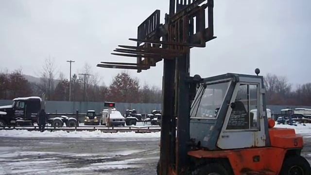 1987 Toyota FD70 Diesel Forklift - TRO 1226127 смотреть онлайн