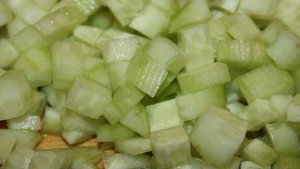 Легкий салат из кальмаров