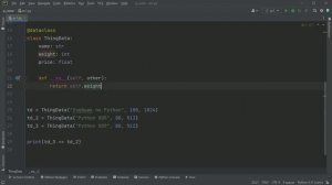#37. Введение в Python Data Classes (часть 1)  | Объектно-ориентированное программирование Python