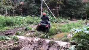 ПРОБИЛИ ДИСК КОЛЕСА. Покатушка на квадроциклах. Cfmoto 500, Stels Guepard, китайский квадроцикл.