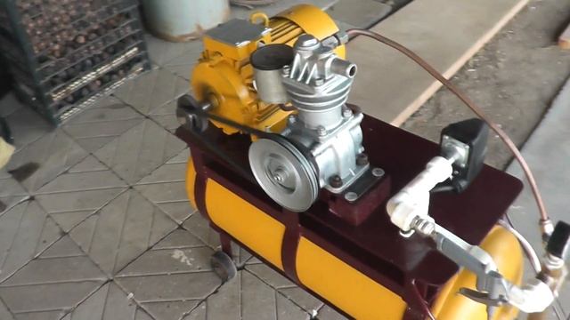 Компрессор от газ 66 своими руками. смотреть онлайн