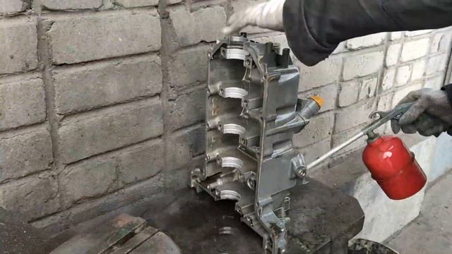 Honda 90 ремонт мотора часть 2 ( сбор мотора ) смотреть онлайн