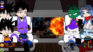 Dragon Ball React to Sonic//Goku Vs Sonic//Parte final//Por??  ??Eng ??Esp ??Rus