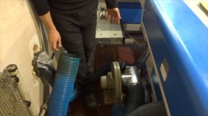 Вытяжка на два лазерных станка