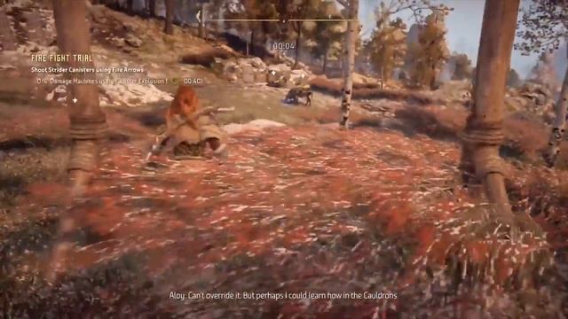 Horizon Zero Dawn: Fire Fight Trial Walkthrough смотреть онлайн