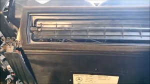 заслонки системы отопления кабины Мерседес Атего-2